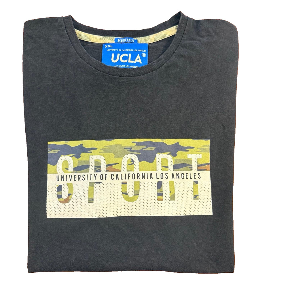 UCLA University of California Los Angeles Heritage T Shirt Blue Mens Sz XXL